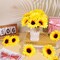 80 Pcs Summer Sunflowers – 4.1" Yellow Artificial Flower Heads with Stems for DIY Projects & Seasonal Home Decor Floral Arrangements
